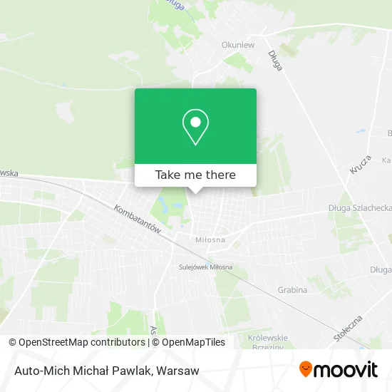 Карта Auto-Mich Michał Pawlak
