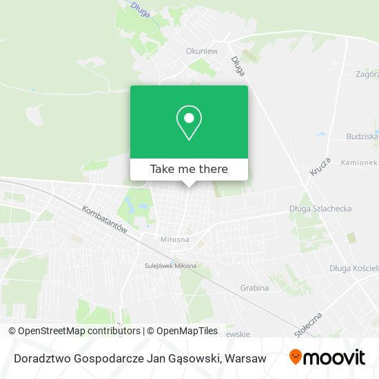 Doradztwo Gospodarcze Jan Gąsowski map