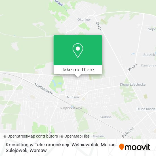 Konsulting w Telekomunikacji. Wiśniewolski Marian Sulejówek map