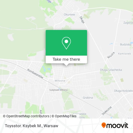 Toysstor. Ksybek M. map