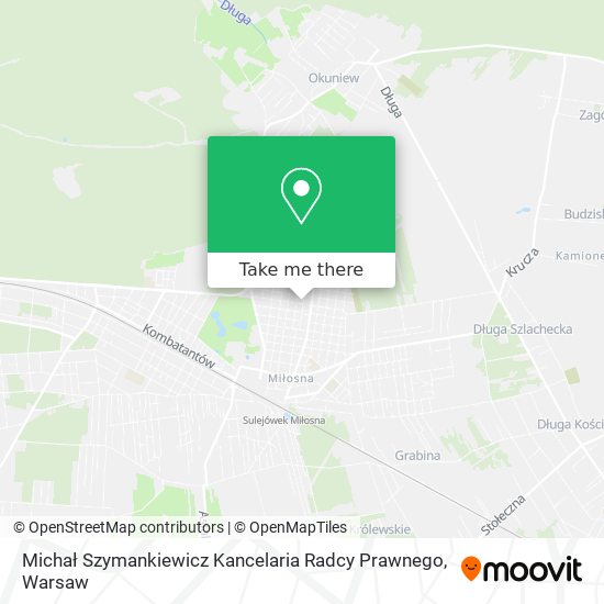 Michał Szymankiewicz Kancelaria Radcy Prawnego map