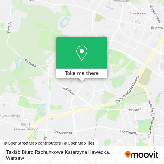 Taxlab Biuro Rachunkowe Katarzyna Kawecka map