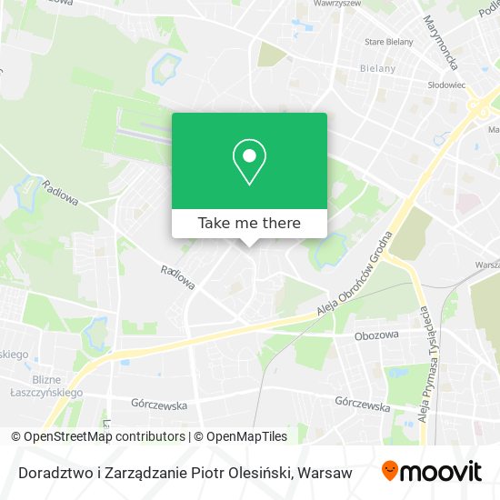 Doradztwo i Zarządzanie Piotr Olesiński map