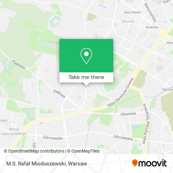 M.S. Rafał Mioduszewski map