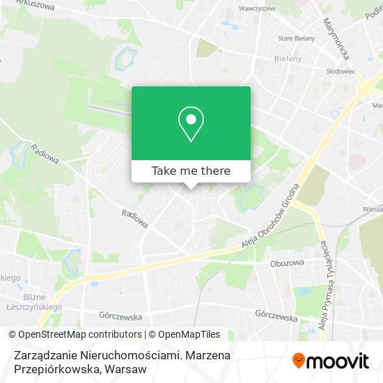 Zarządzanie Nieruchomościami. Marzena Przepiórkowska map