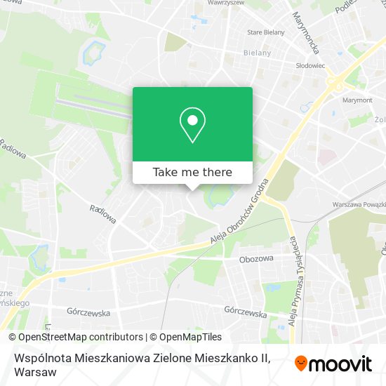 Wspólnota Mieszkaniowa Zielone Mieszkanko II map