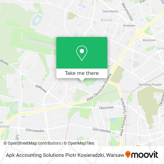 Apk Accounting Solutions Piotr Kosieradzki map