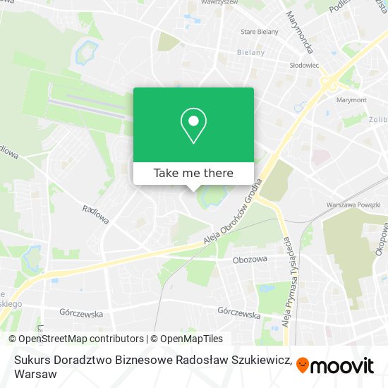 Sukurs Doradztwo Biznesowe Radosław Szukiewicz map