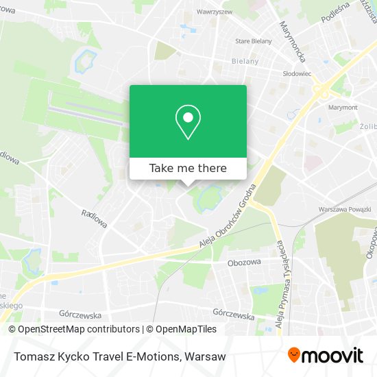 Tomasz Kycko Travel E-Motions map