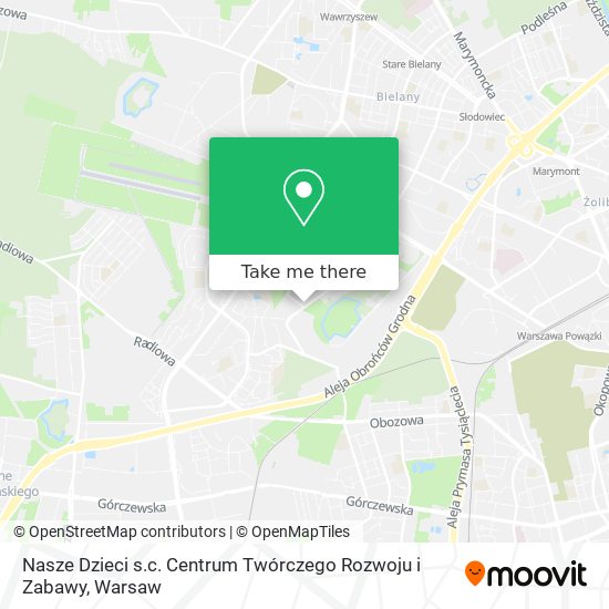 Nasze Dzieci s.c. Centrum Twórczego Rozwoju i Zabawy map