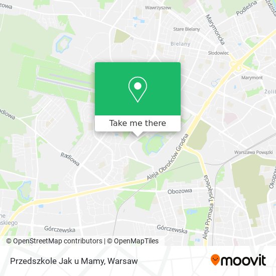 Przedszkole Jak u Mamy map