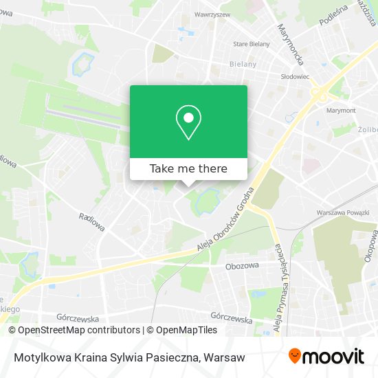 Карта Motylkowa Kraina Sylwia Pasieczna