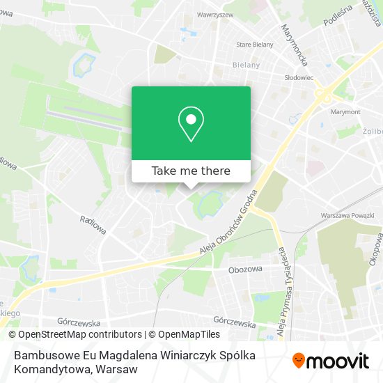 Bambusowe Eu Magdalena Winiarczyk Spólka Komandytowa map