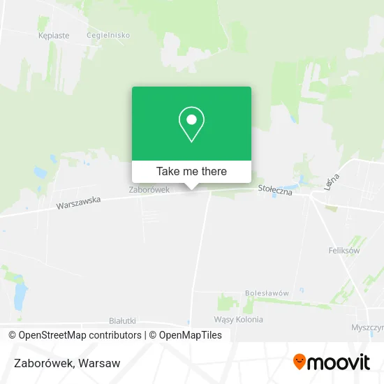 Zaborówek map