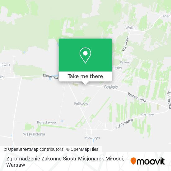 Zgromadzenie Zakonne Sióstr Misjonarek Miłości map