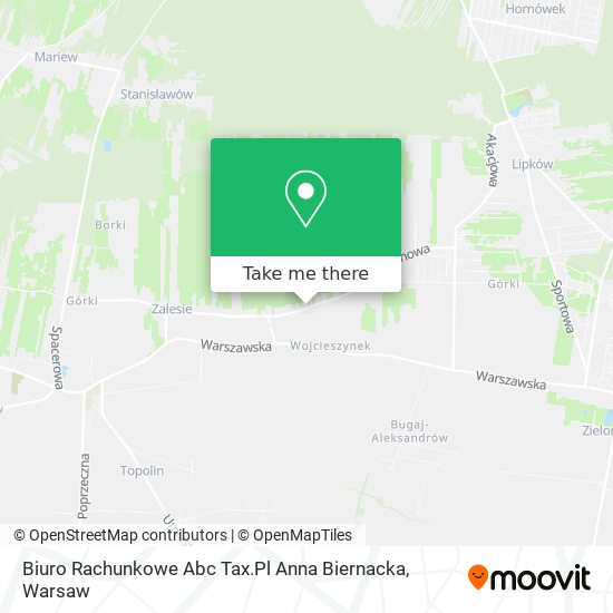 Biuro Rachunkowe Abc Tax.Pl Anna Biernacka map