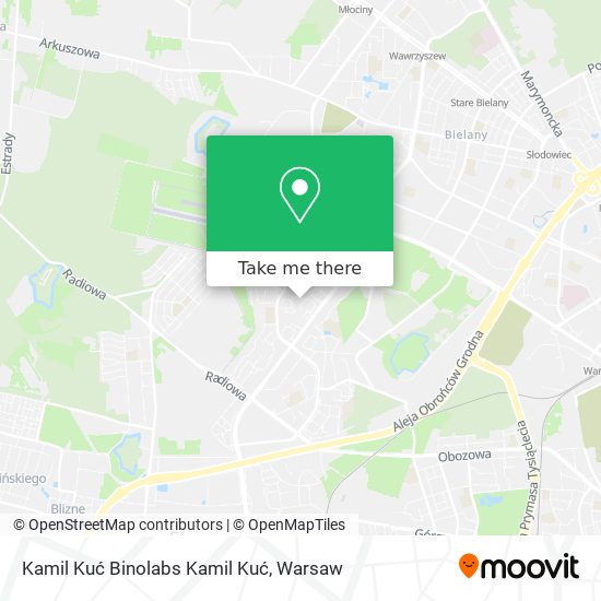 Kamil Kuć Binolabs Kamil Kuć map