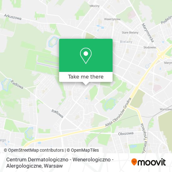 Centrum Dermatologiczno - Wenerologiczno - Alergologiczne map