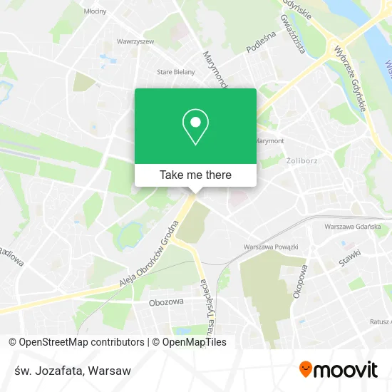 św. Jozafata map