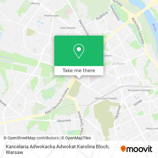 Kancelaria Adwokacka Adwokat Karolina Bloch map