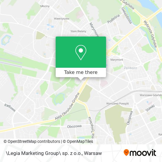 \Legia Marketing Group\ sp. z o.o. map