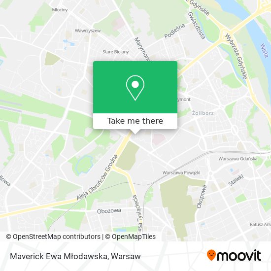 Maverick Ewa Młodawska map