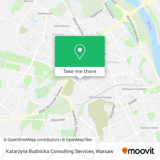 Katarzyna Budnicka Consulting Services map