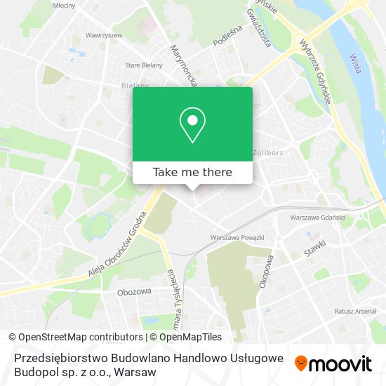 Przedsiębiorstwo Budowlano Handlowo Usługowe Budopol sp. z o.o. map