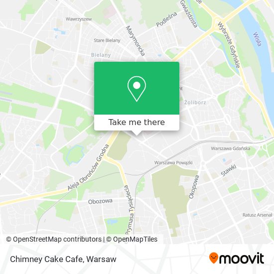 Chimney Cake Cafe map