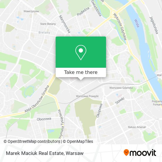 Marek Maciuk Real Estate map