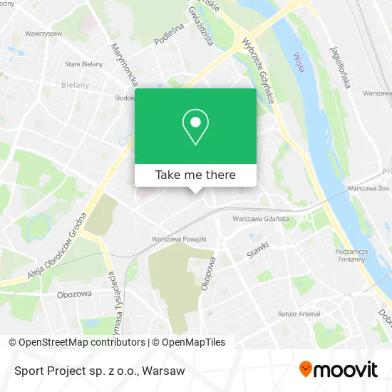 Карта Sport Project sp. z o.o.