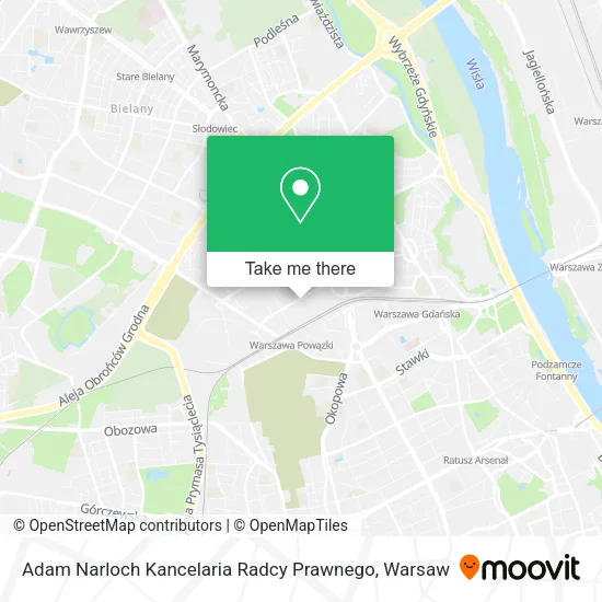 Adam Narloch Kancelaria Radcy Prawnego map