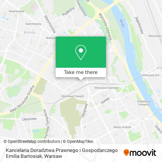 Kancelaria Doradztwa Prawnego i Gospodarczego Emilia Bartosiak map