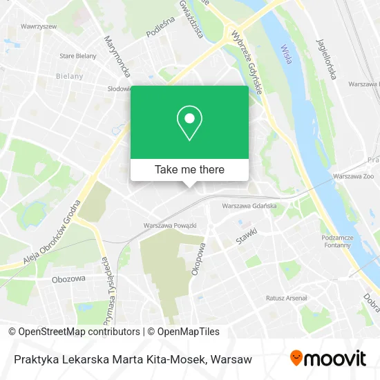 Praktyka Lekarska Marta Kita-Mosek map