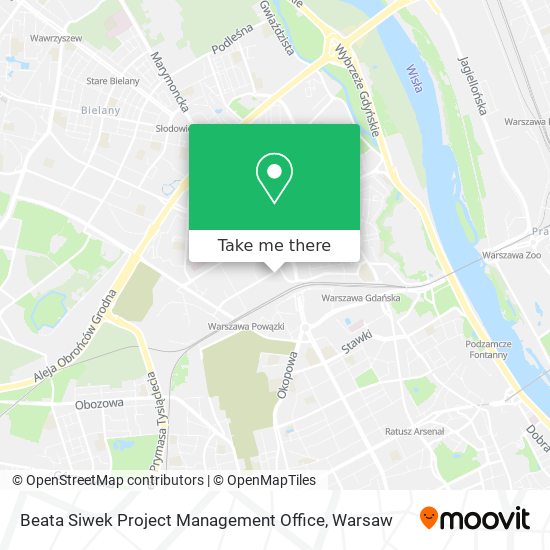 Beata Siwek Project Management Office map