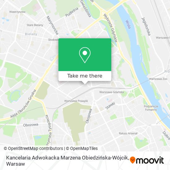 Kancelaria Adwokacka Marzena Obiedzińska-Wójcik map