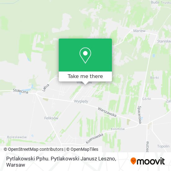 Pytlakowski Pphu. Pytlakowski Janusz Leszno map