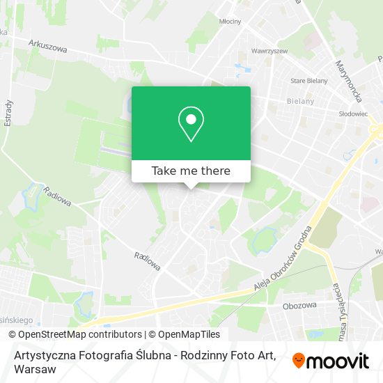 Artystyczna Fotografia Ślubna - Rodzinny Foto Art map