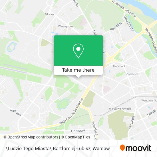 \Ludzie Tego Miasta\ Bartłomiej Łubisz map