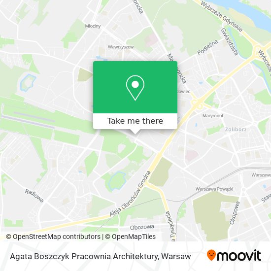 Agata Boszczyk Pracownia Architektury map