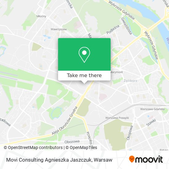 Movi Consulting Agnieszka Jaszczuk map