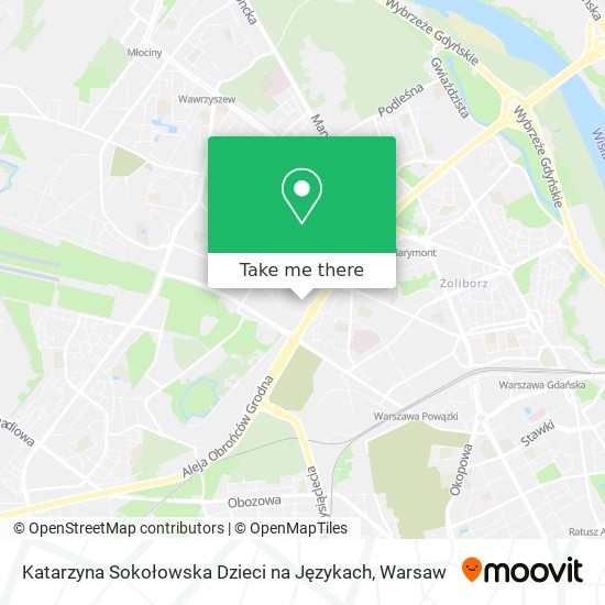 Katarzyna Sokołowska Dzieci na Językach map