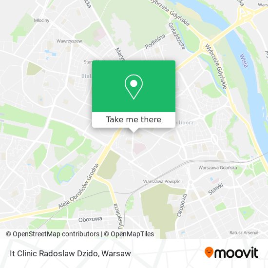 It Clinic Radoslaw Dzido map