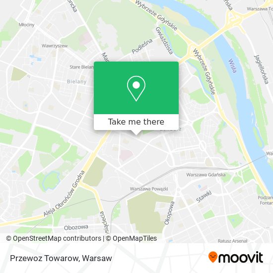 Przewoz Towarow map