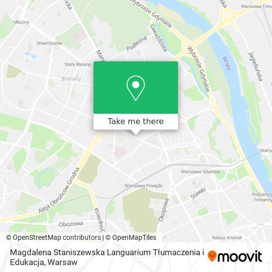 Magdalena Staniszewska Languarium Tłumaczenia i Edukacja map