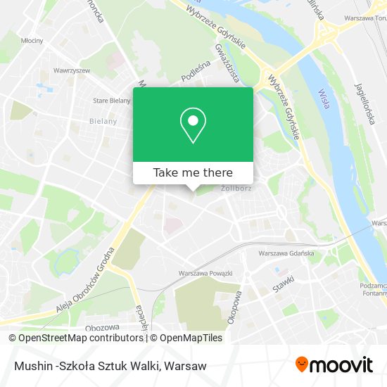 Mushin -Szkoła Sztuk Walki map