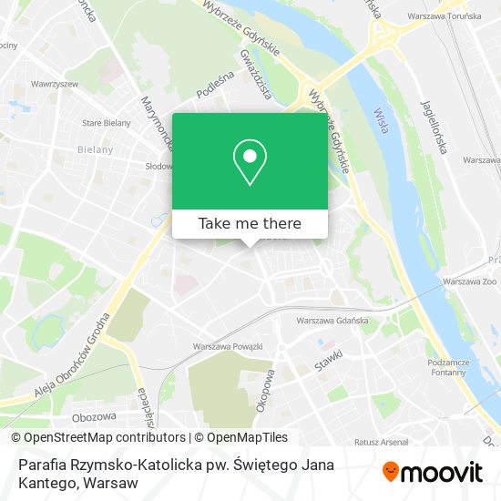 Parafia Rzymsko-Katolicka pw. Świętego Jana Kantego map