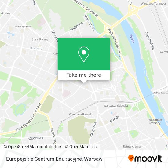 Europejskie Centrum Edukacyjne map