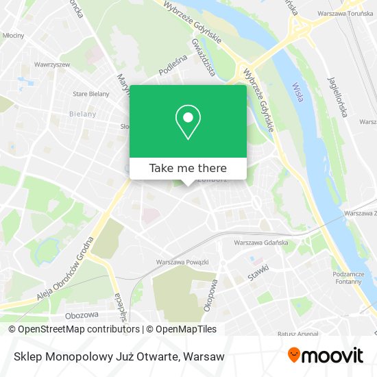 Sklep Monopolowy Już Otwarte map