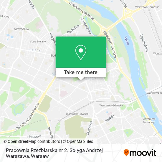 Pracownia Rzeźbiarska nr 2. Sołyga Andrzej Warszawa map